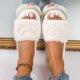 Women's Flat Plush Home Warm Slippers