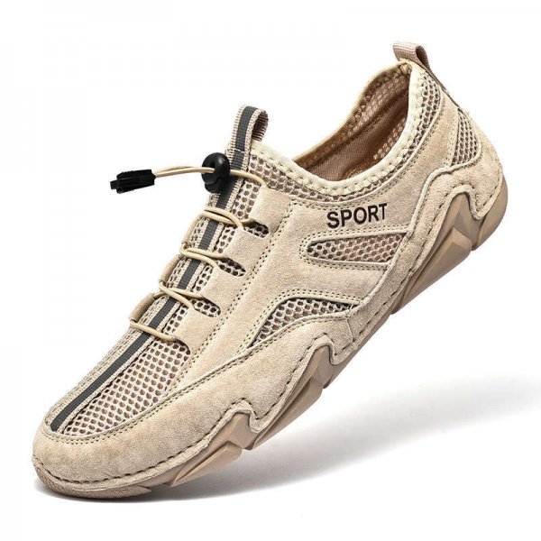 Men's Pedal Casual Single Shoes Fashion Driving Shoes Octopus Peas Shoes Breathable Men's Shoes