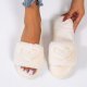 Women's Flat Plush Home Warm Slippers